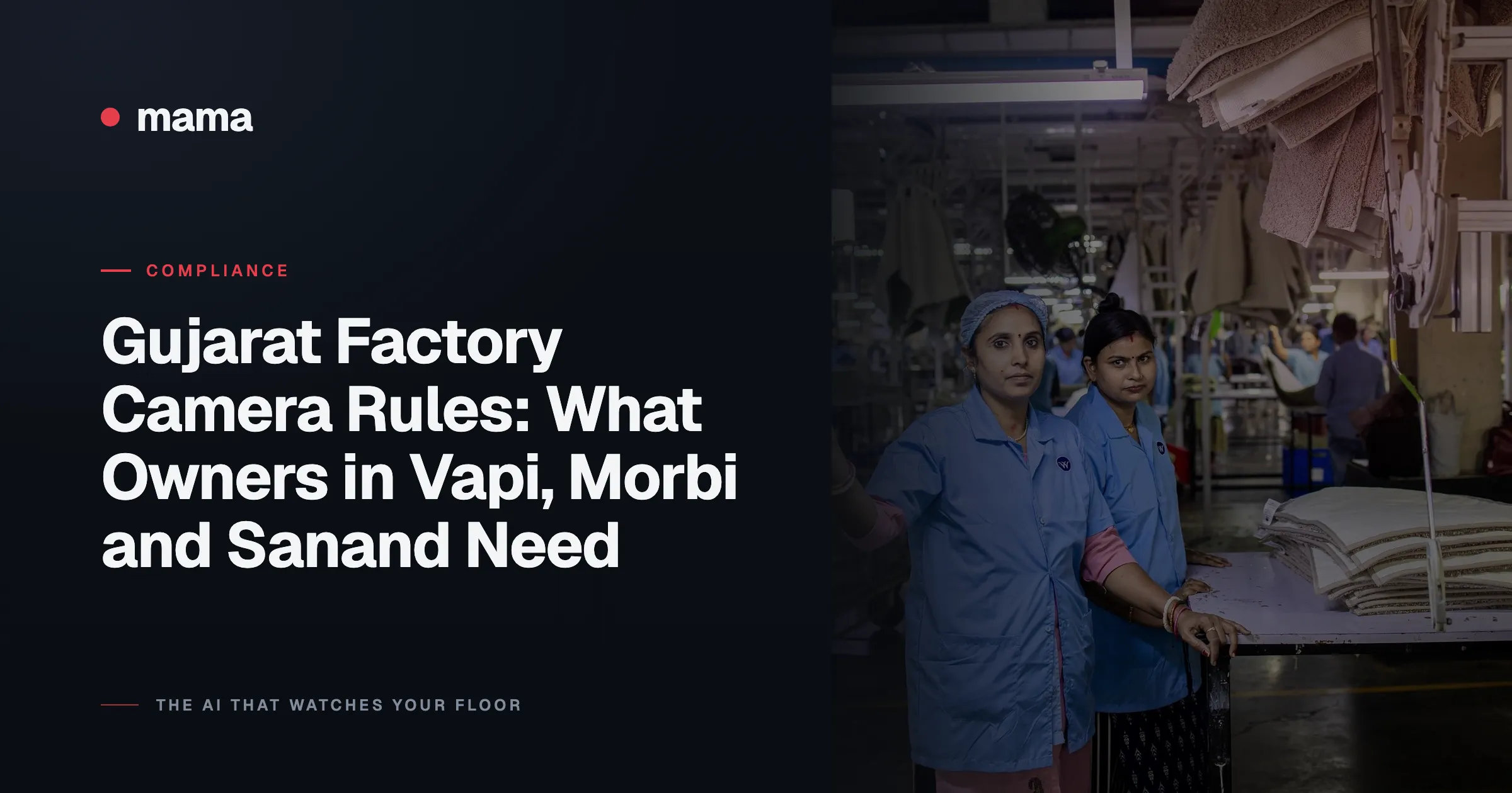 Gujarat Factory Camera Rules: What Owners in Vapi, Morbi and Sanand Need