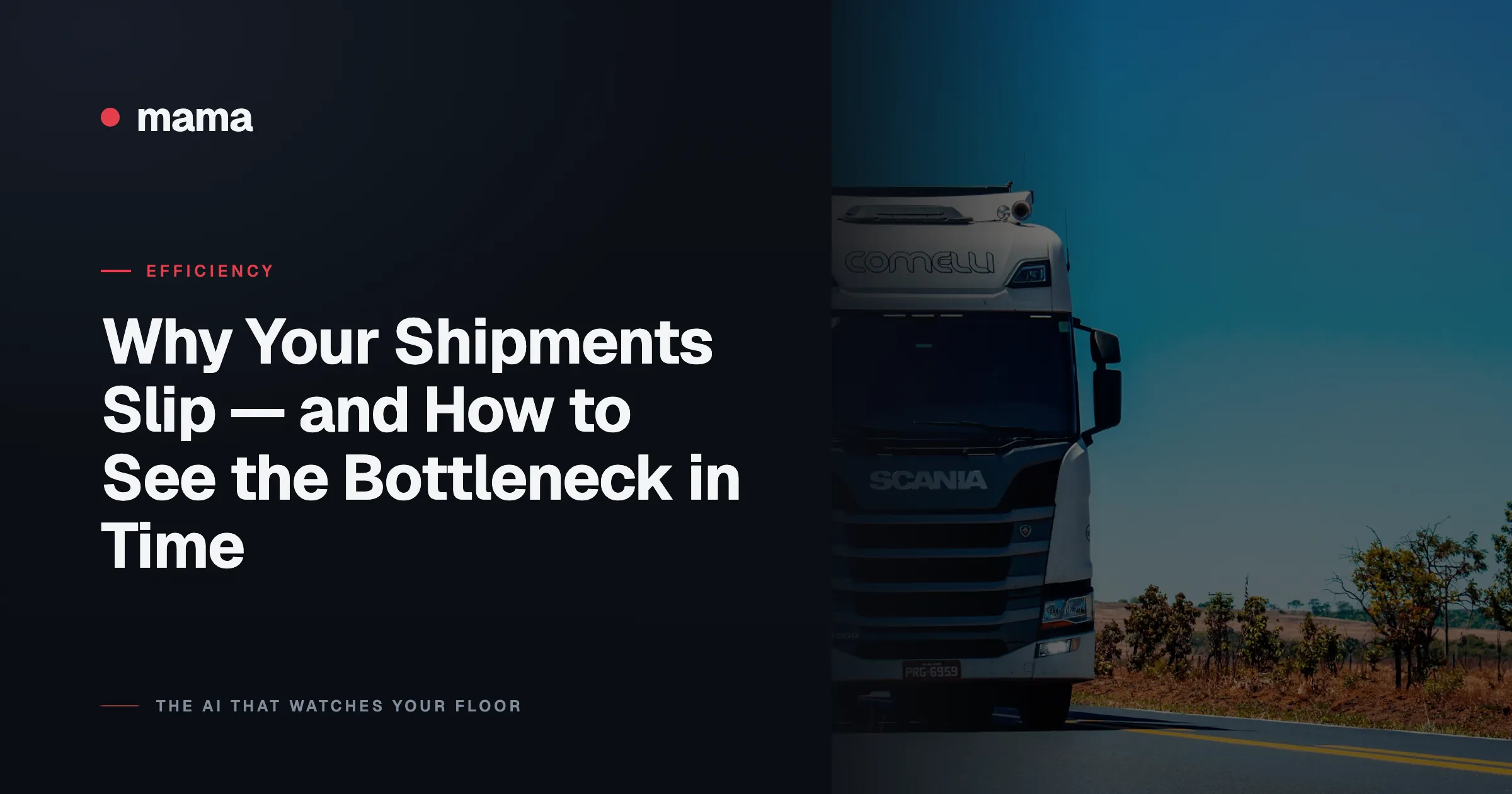 Why Your Shipments Slip — and How to See the Bottleneck in Time
