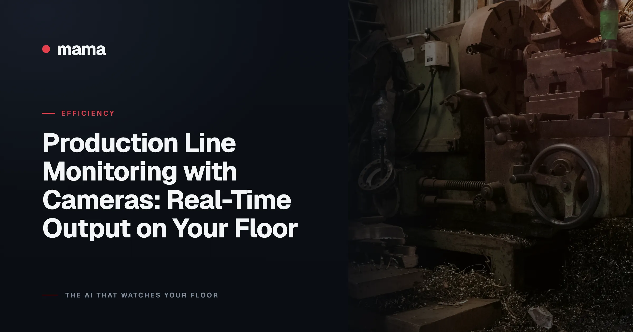Production Line Monitoring with Cameras: Real-Time Output on Your Floor