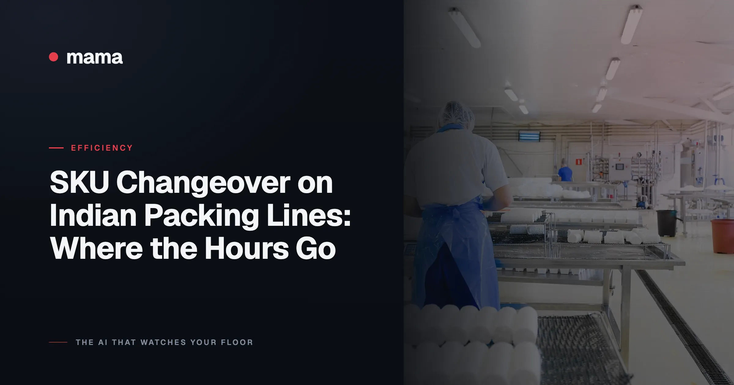 SKU Changeover on Indian Packing Lines: Where the Hours Go