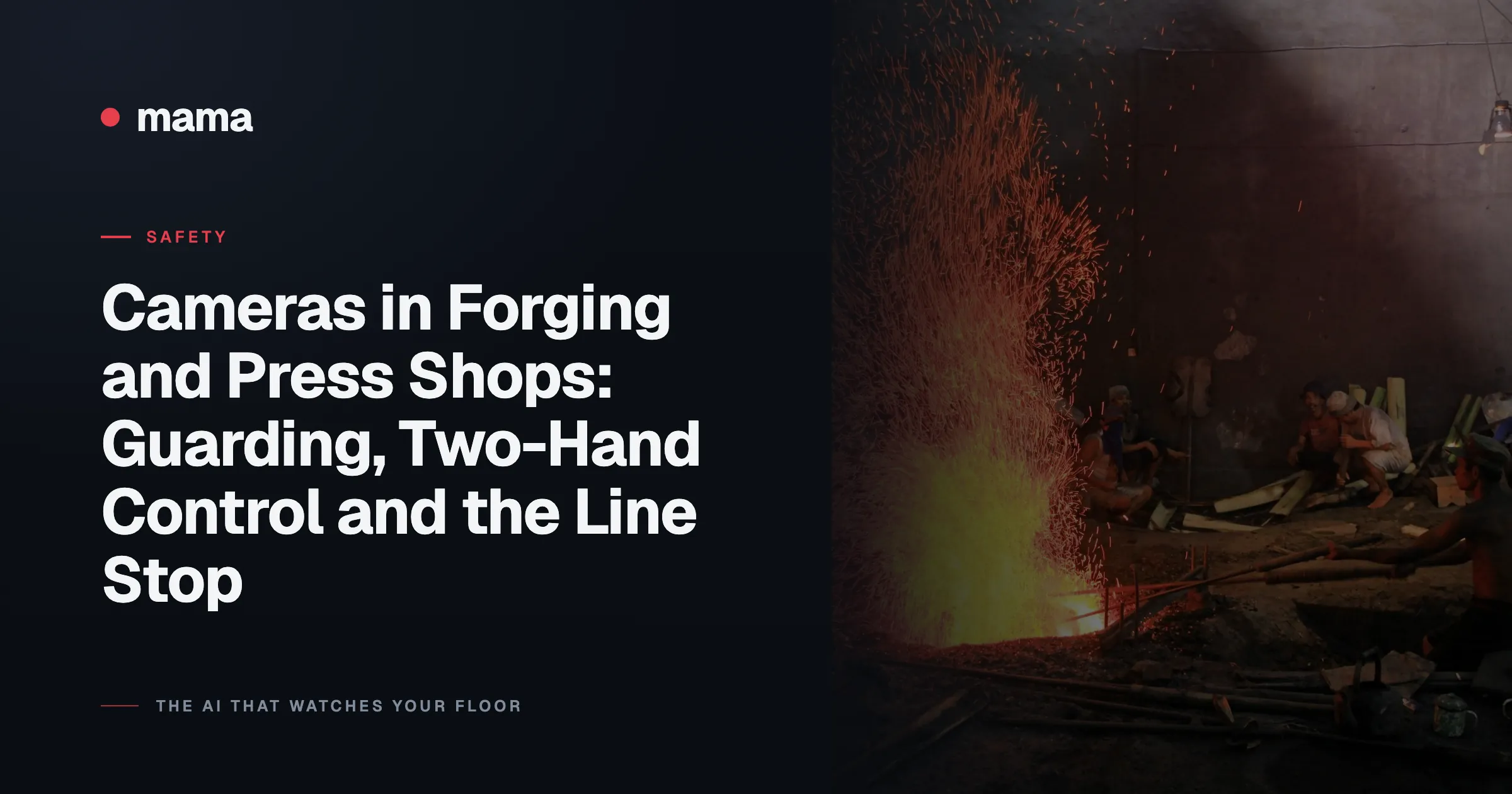 Cameras in Forging and Press Shops: Guarding, Two-Hand Control and the Line Stop