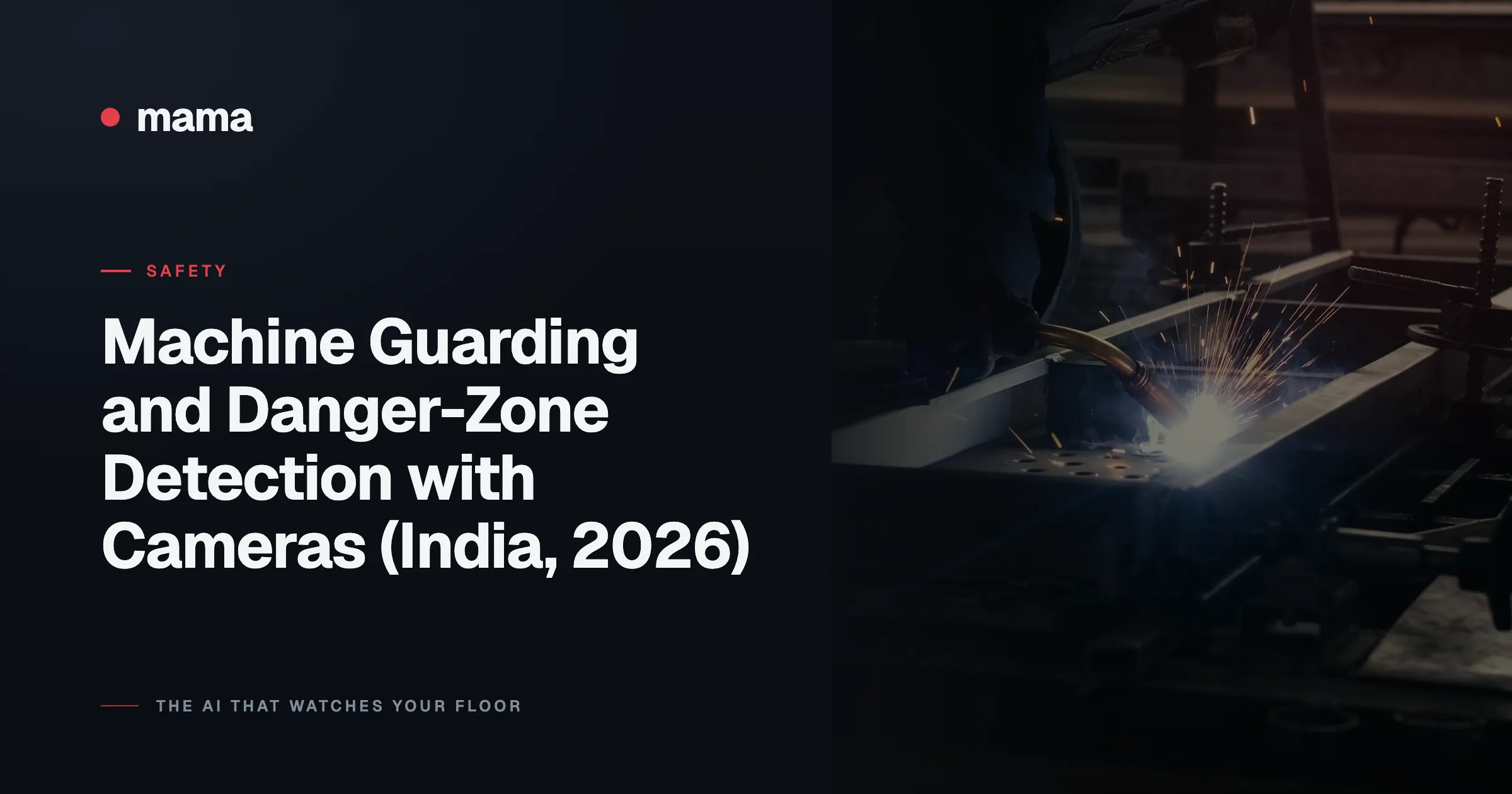 Machine Guarding and Danger-Zone Detection with Cameras (India, 2026)