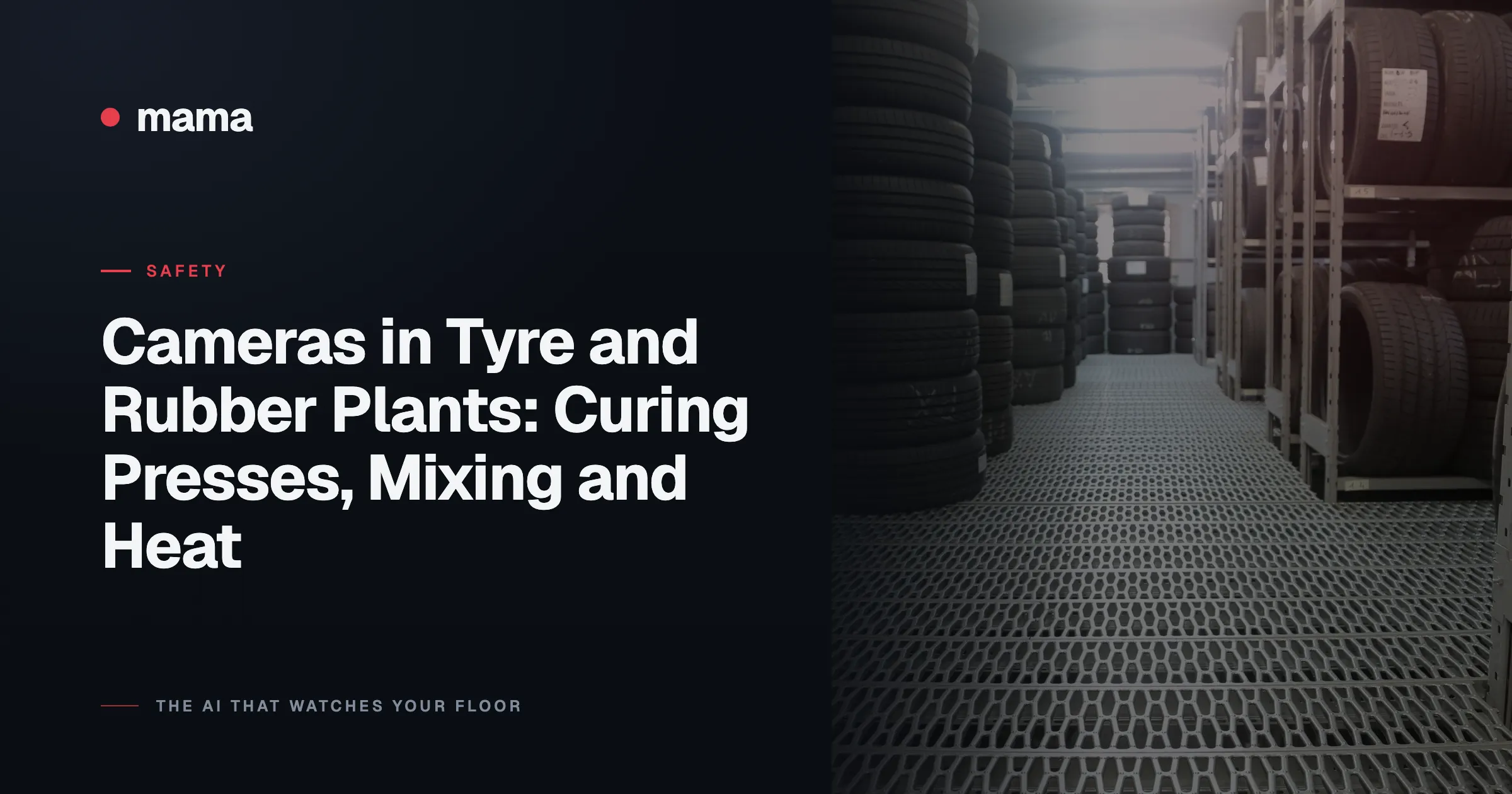 Cameras in Tyre and Rubber Plants: Curing Presses, Mixing and Heat